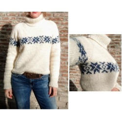 Patroon - Robinette trui - Dol-op-Wol Design (maat 38 t/m 48)