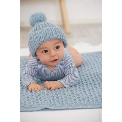 Compleet breipakket - Muts - Cool Merino Big - Infanti 19 (model 23)