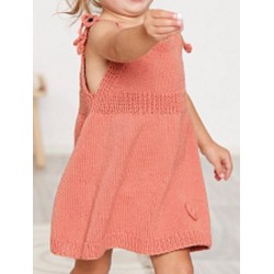 Compleet brei- en haakpakket - Jurkje - Elastico - Infanti 19 (model 32)