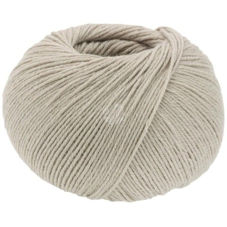 Lana Grossa Cotton Wool 008 Graubeige