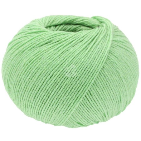 Lana Grossa Cotton Wool 020 Zartgrün