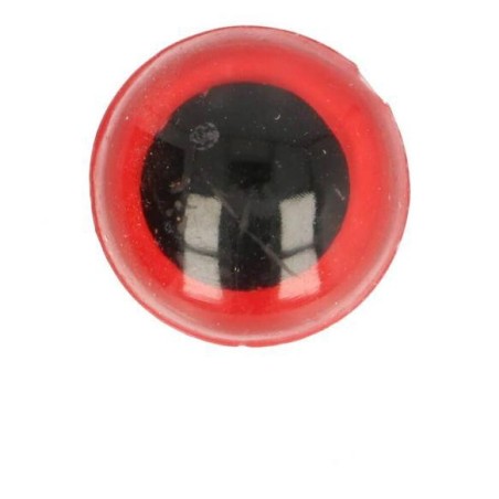 Tweekleurige veiligheidsoogjes 8mm