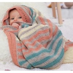 Compleet Haakpakket - Deken - Ecopuno - Infanti 19 (model 30)