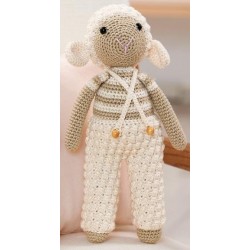 Compleet Haakpakket - Schaapje, Meisje - Cotone - Infanti 19 (model 38)