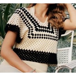 Compleet Haakpakket - Topje - Ecopuno - Haken 5 (model 11)