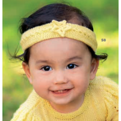 Comleet Pakket - Hoofdband - Cool Wool Baby - Infanti 16 (model 58)