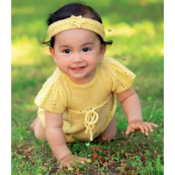 Compleet Breipakket - Jurkje - Cool Wool Baby - Infanti 16 (model 59)