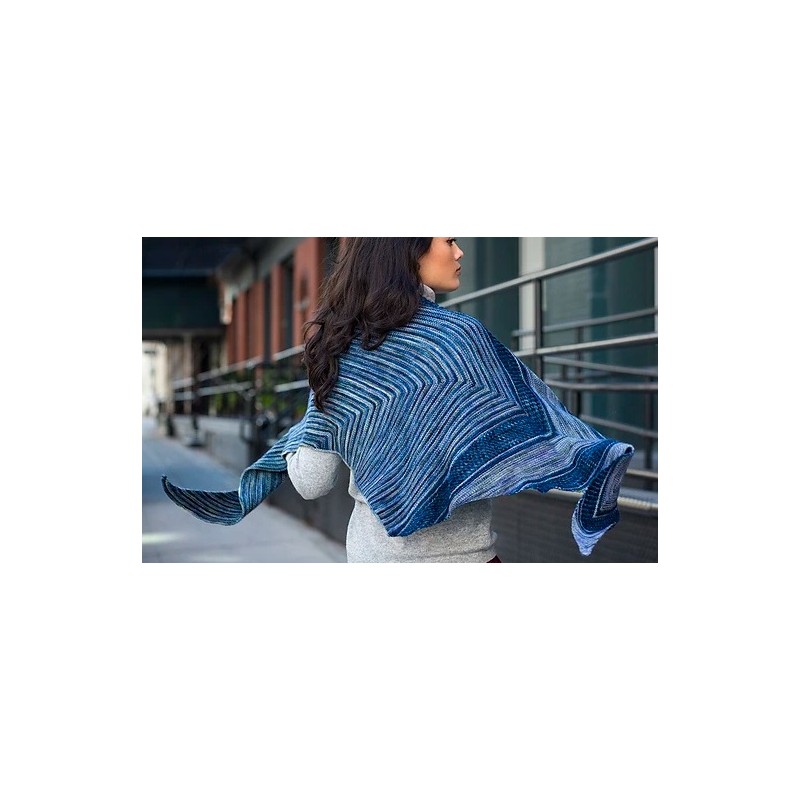 Sjaal - Malabrigo Mechita of Sock - Orienta