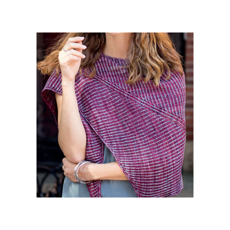 Omslagdoek - Malabrigo Sock - Warren