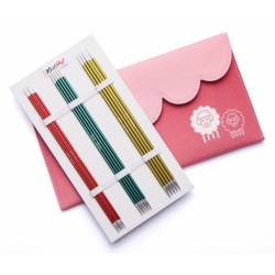 KnitPro Zing sokkennaalden set 15 cm