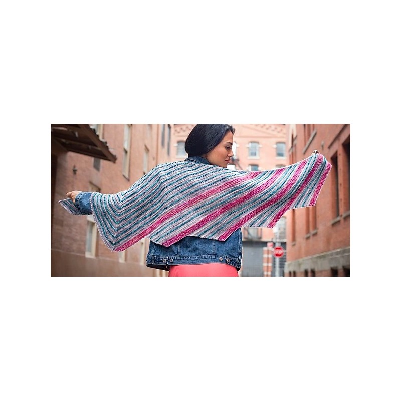 Omslagdoek - Malabrigo Sock - Beresford