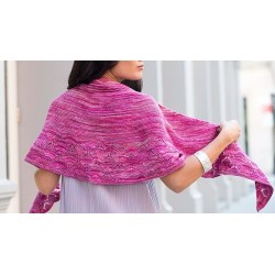 Compleet breipakket - Omslagdoek - Malabrigo Sock - Chatsworth