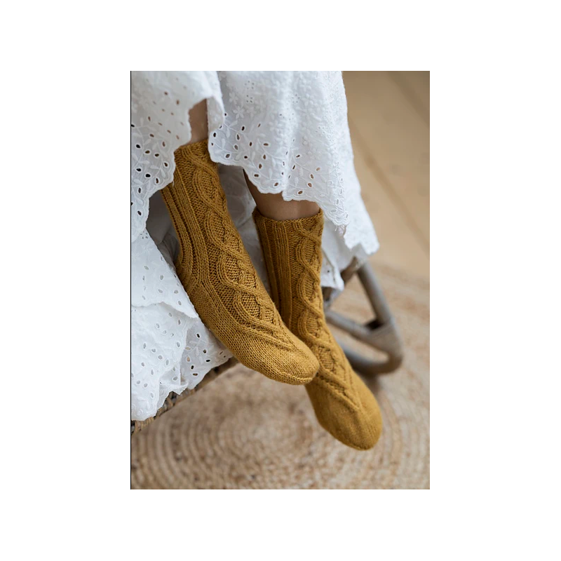 Sokken - Novita 7 Brothers - Melinda Cable Socks
