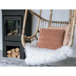 Compleet Breipakket - Gebreid Kussen met reliëf - Durable Velvet