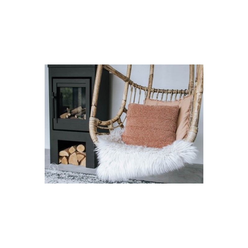 Gebreid Kussen met reliëf - Durable Velvet