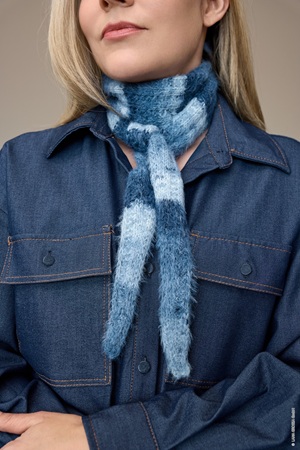 Sjaal - Cosy Socks Soft Stripes - Cosy Socks & More (model 6B)