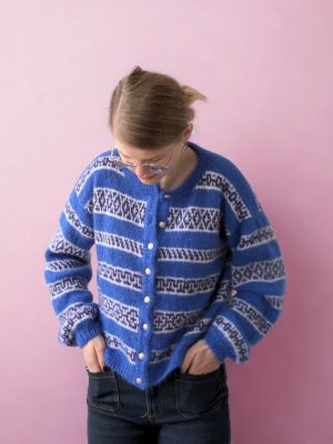 KAL Mosaic Muse Cardigan - Superkid Seta - Dol-op-Wol Design