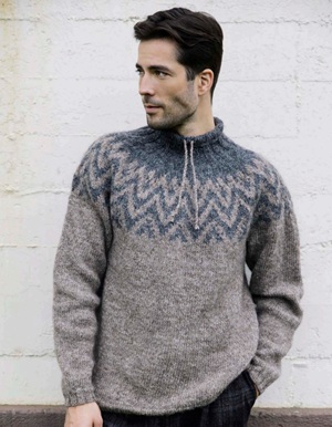 Trui - Lettlopi - Lopidesign - Fjall Men's Sweater