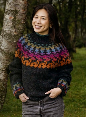 Trui - Lettlopi - Lopidesign - Hreindyr i nordurljosum