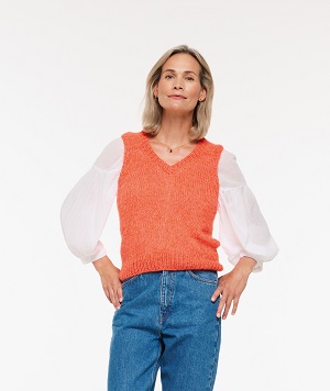 Viola Slipover - Cotton Wool & Setasuri - Beloved Knits 3 (model 13)