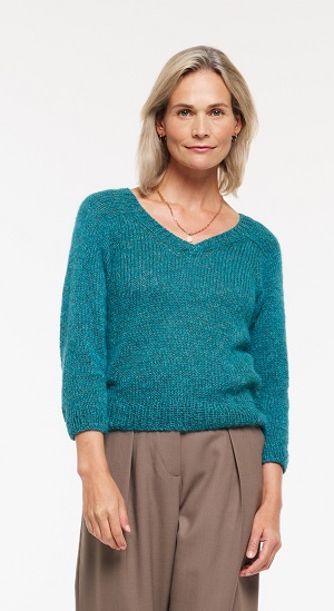 Grazia Trui - Cotton Wool & Setasuri - Beloved Knits (model 14)