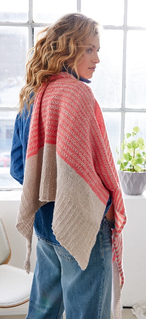 Driehoeksdoek - Ecopuno - Beloved Knits 2 (model 5)