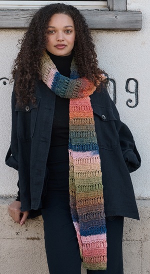 Sjaal - Gomitolo Fumo - Gomitolo 16 (model 31)