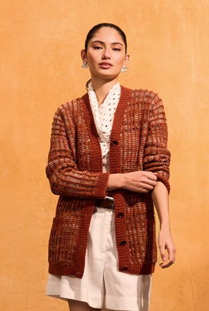 Vest - Cotonella Multi & Cotonella Uni - Gomitolo 17 (model 10)