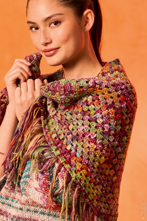 Stola - Cotonella Multi - Gomitolo 17 (Model 17)