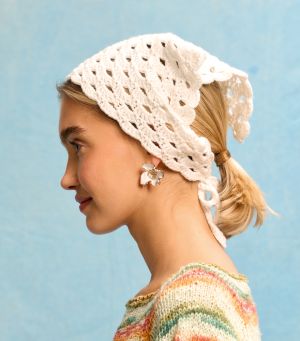 Hoofddoek - Cotonella Uni - Gomitolo 17 (model 9)