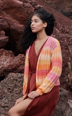 Vest - Gomitolo Mambo - Gomitolo 15  (Model 08)