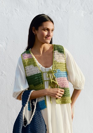 Vest - Natural Cotton - Hakeln 8 (model 10)