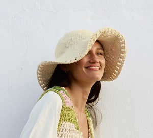 Hoed - Natural Cotton - Hakeln 8 (model 12)