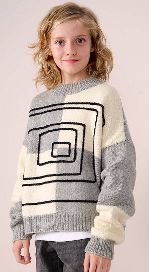 Trui - Cool Merino - Kids 14 (model 26)