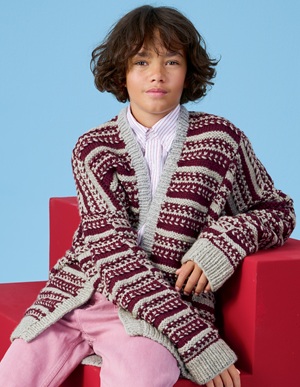 Vest - Cool Merino Big - Kids 15 (model 11)