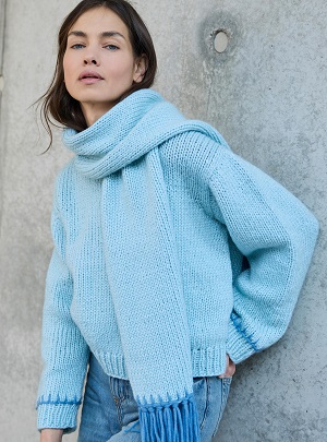 Sjaal - WInter Softness - Lookbook 19 (model 3)