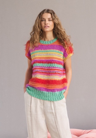 Slipover - Basta, Bottoni & Summer softness - Lookbook 20 (model 2)