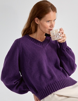 Trui - Cool Wool - Merino Classics 1 (model 22) - Hannah III
