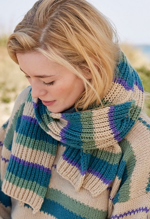 Sjaal - Merino Uno - Merino Edition 4 (model 48)