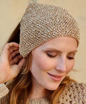 Hoofddoek - Glamour - Nera 2 (model 3)