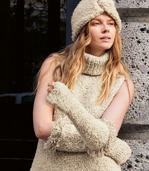 Armwarmers - Orsettini, Brillino en Ecopuno - Nera 3 (model 41)
