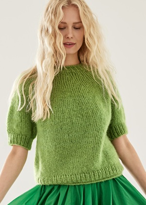 Trui - Natural Superkid Tweed - Nordic Knits 4 (model 25)