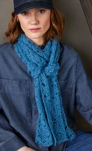 Sjaal - Silkhair - Tucher & Co 9 (model 27)