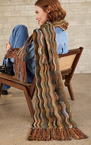 Sjaal - Colorissimo, Ecopuno en Brillino - Tücher & Co 9 (Model 28)