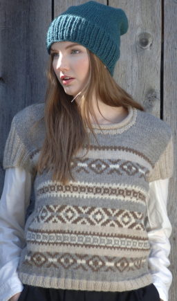 Spencer - 7 Brothers - Womans Fair Isle Vest
