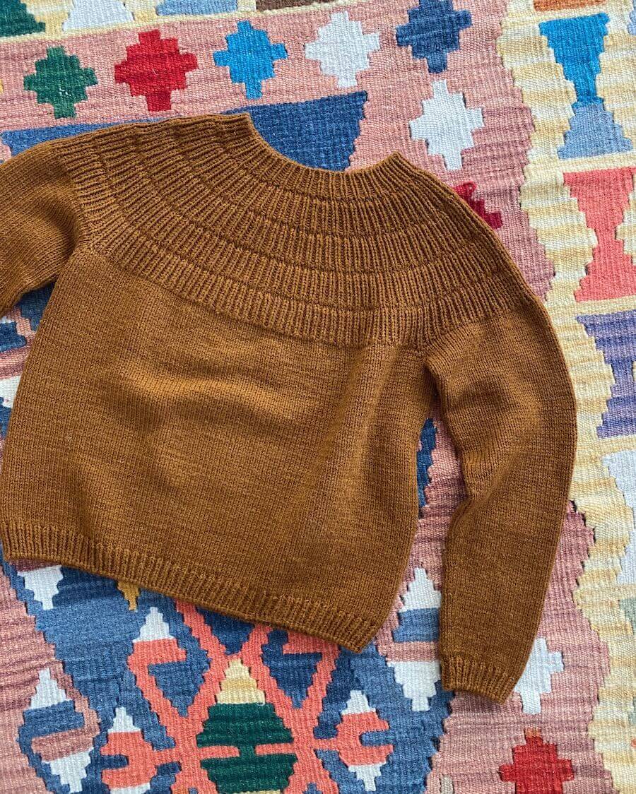 Trui - Sunday - PetiteKnit - Anker's Sweater - My size