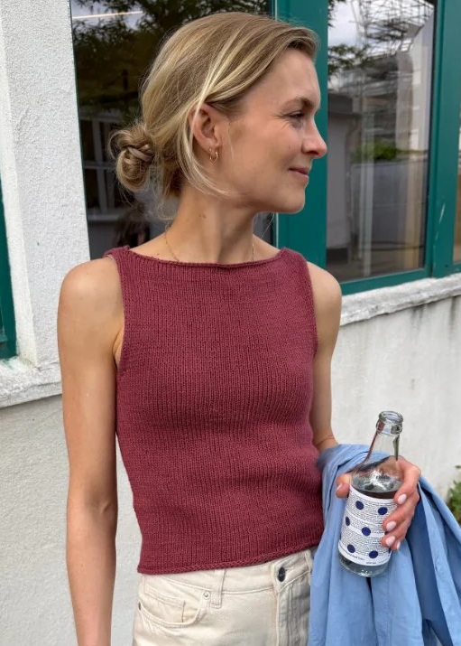 Top - Tynn Line - PetiteKnit - Bea Top