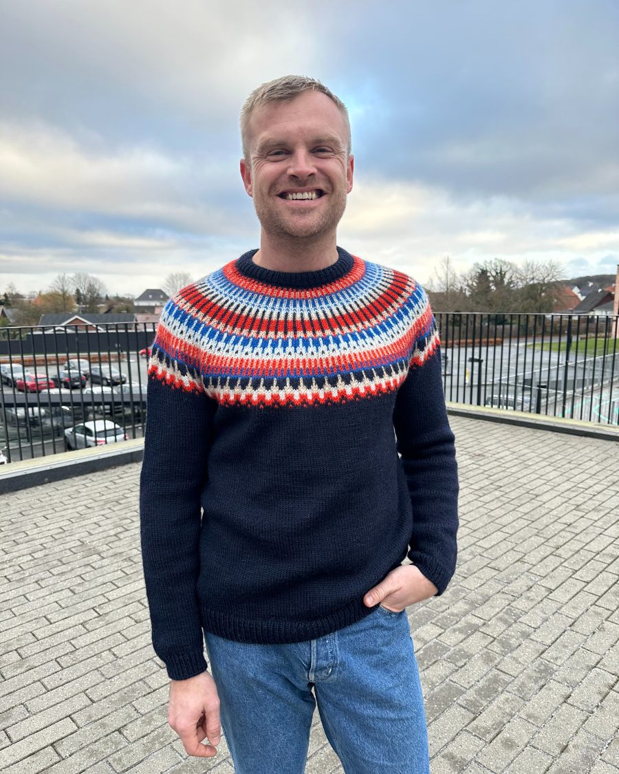 Trui - Peer Gynt - Celeste Sweater man