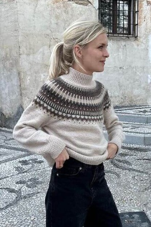 Trui - Peer Gynt - PetiteKnit - Celeste Sweater - Beige