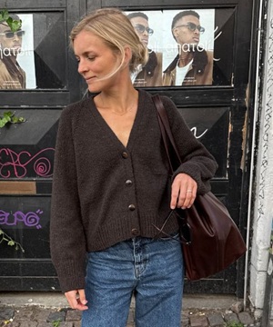 Vest - Sandnes Atlas - PetiteKnit - Champagne Cardigan